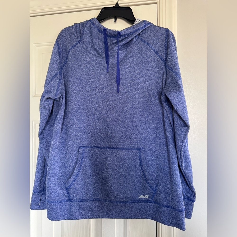 Avia women’s athletic hoodie with front pocket and hood XXL